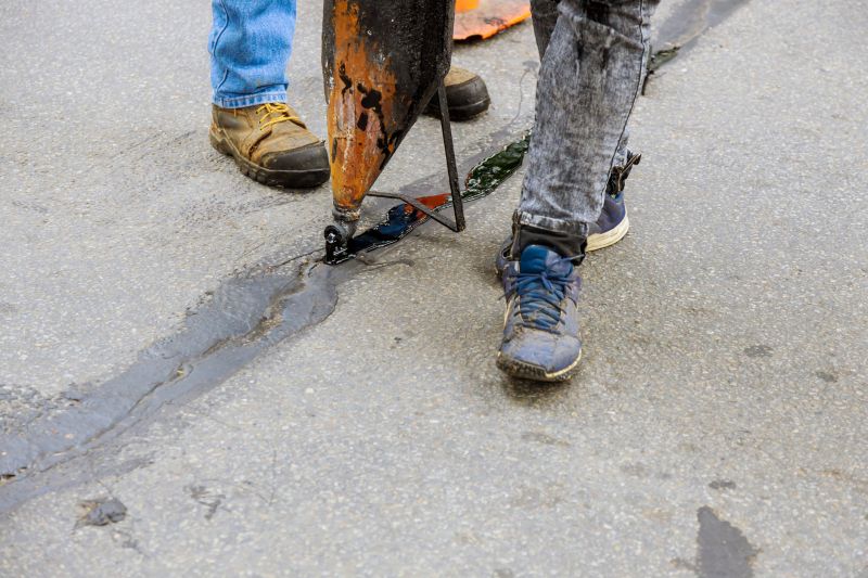 Concrete Surface Being Sealed