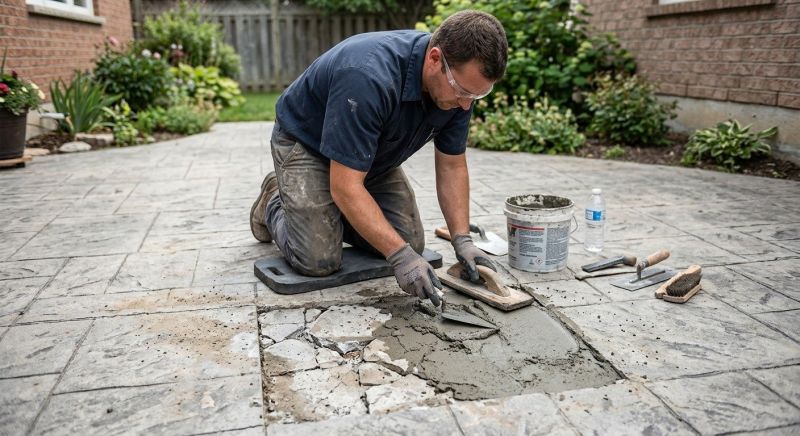 Decorative Concrete Repair in San Jose, CA