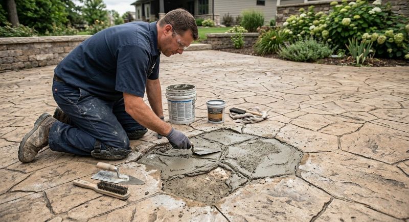 Decorative Concrete Repair in Essex County, NJ